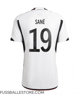 Günstige Deutschland Leroy Sane #19 Heimtrikot WM 2022 Kurzarm